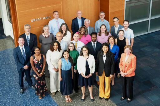 SOM Awards Ceremony Award Receipients with Dean Klotman